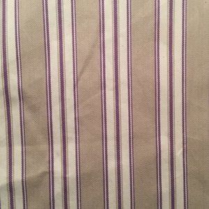 Laura Ashley Orchid Ticking Fabric